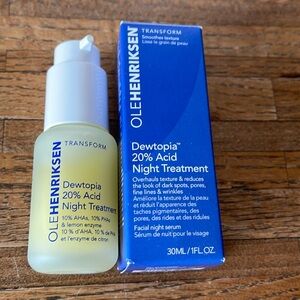 DEWTOPIA night serum by Olehendrikson. New
